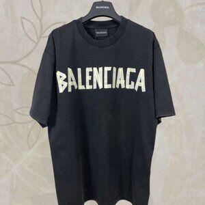 Balenciaga Classic Black Crew-Neck T-Shirt